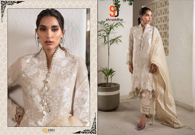 Shraddha Sana Safinaz 4 Casual Wear Printed Lawn Cotton Pakistani Salwar Kameez